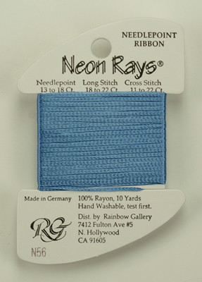 N056 Neon Rays Lite Blue