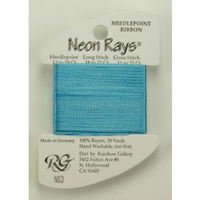 N063 Neon Rays Lite Aqua