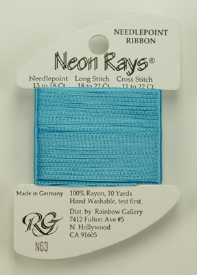 N063 Neon Rays Lite Aqua