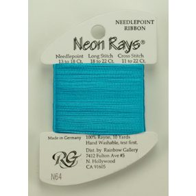 N064 Neon Rays Aqua