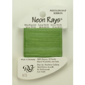 N073 Neon Rays Spring Green