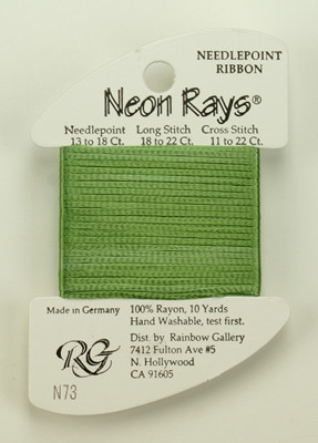 N073 Neon Rays Spring Green