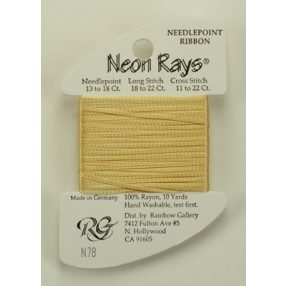 N078 Neon Rays Apricot