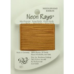 N081 Neon Rays Nutmeg