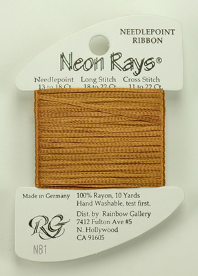 N081 Neon Rays Nutmeg