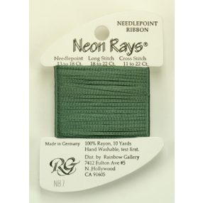 N087 Neon Rays Willow Green