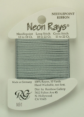 N091 Neon Rays Silver