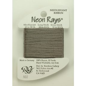 N093 Neon Rays Gunmetal Gray