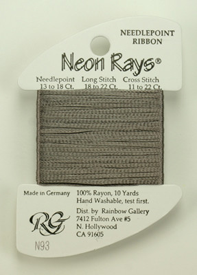 N093 Neon Rays Gunmetal Gray