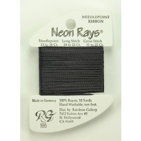 N095 Neon Rays Dark Gray