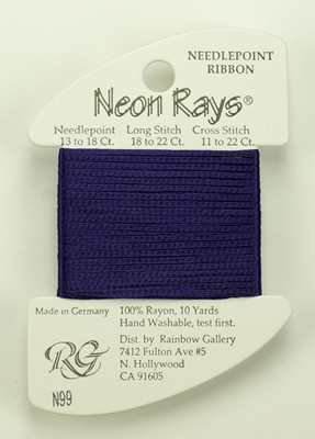 N099 Neon Rays Deep Violet