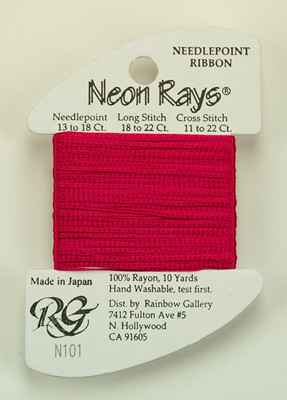 N101 Neon Rays Rose