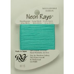 N115 Neon Rays Sea Foam