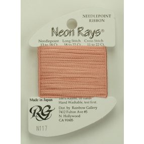 N117 Neon Rays Medium Peach