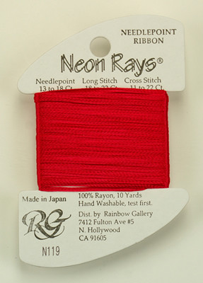 N119 Neon Rays Candy Apple