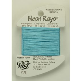 N123 Neon Rays Baby Blue