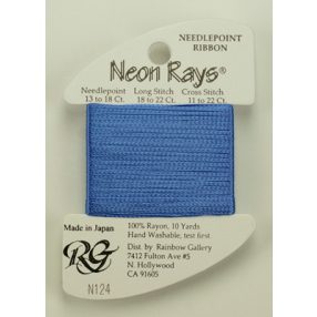 N124 Neon Rays Delft Blue