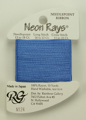 N124 Neon Rays Delft Blue