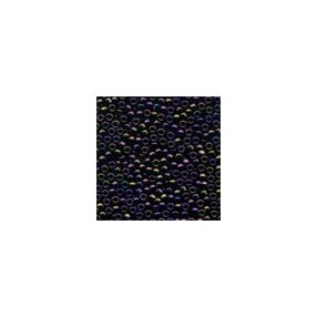 mh-03004 Antique Seed Beads Eggplant