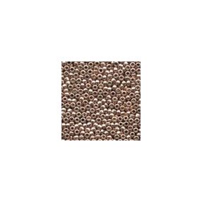 mh-03005 Antique Seed Beads Platinum Rose