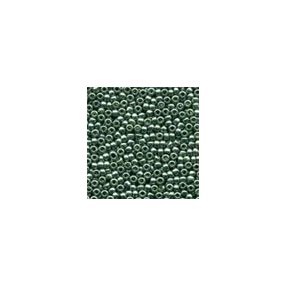 mh-03007 Antique Seed Beads Silver Moon