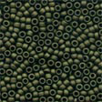 mh-03014 Antique Seed Beads Matte Olive