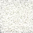 mh-03015 Antique Seed Beads Snow White