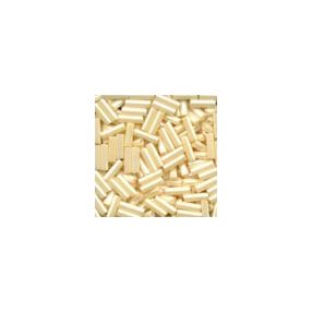 mh-70123 Small Bugle Beads Cream