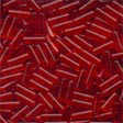 mh-72013 Small Bugle Beads Red Red