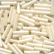 mh-80123 Medium Bugle Beads Cream