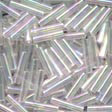 mh-80161 Medium Bugle Beads Crystal