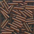 mh-82023 Medium Bugle Beads Root Beer