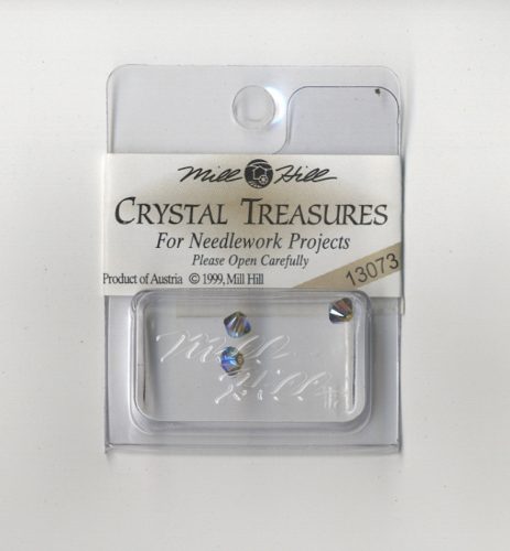 mh-13073 Crystal Treasures Rondele Black Diamond