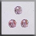 mh-13017 Crystal Treasures Round Bead-Light Amethyst AB