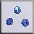 mh-13020 Crystal Treasures Round Bead-Sapphire AB