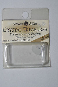 mh-13049 Crystal Treasures Small Frosted Heart