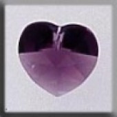 mh-13037 Crystal Treasures Small Heart-Amethyst