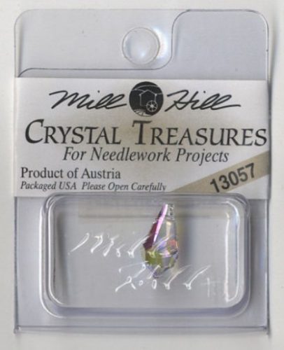 mh-13057 Crystal Treasures Small Tear Drop-Crystal AB