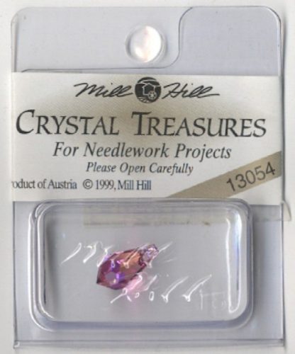 mh-13054 Crystal Treasures Very Small Tear Drop-Rose AB