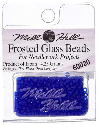 mh-60020 Frosted beads Royal Blue