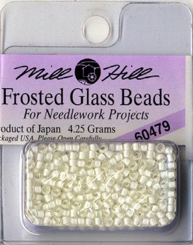 mh-60479 Frosted beads White