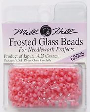 mh-62005 Frosted beads Dusty Rose