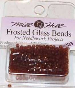 mh-62023 Frosted beads Root Beer