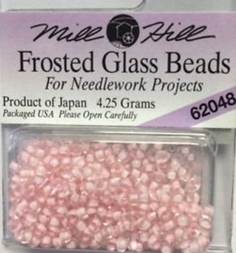 mh-62048 Frosted beads Pink Parfait