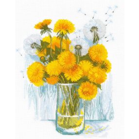 2229 Sunny Dandelions 24x30 cm