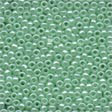 mh-00525 Glass Seed Beads Light Green