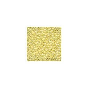 mh-02002 Glass Seed Beads Yellow Creme