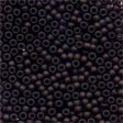 mh-02050 Glass Seed Beads Matte Chocolate