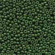 mh-02094 Glass Seed Beads Opaque Moss