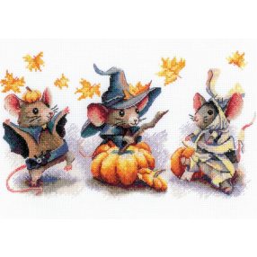 2241 Félelmetes egér trió 30x21 cm